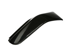 Knieblech/Beinschutz rechts, verzinkt, schwarz pulverbeschichtet - Simson SR50, 