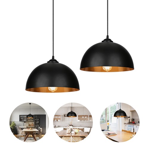 Retro deckenlampe - 2x,
