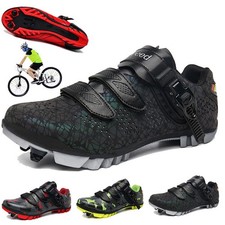 MTB Schuhe Herren Mountainbike Mit SPD Stollenschuhe Fahrrad Berg Fahrradschuhe