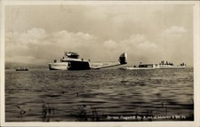 Ak Dornier Flugschiff Do X., 12 Motoren je 500 PS, Passagierflugzeug - 11433943