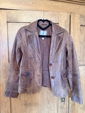 Damen lederjacke lederblazer - /,