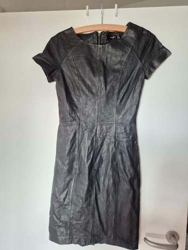 Hallhuber lederkleid 34 - lederkleid, gr.