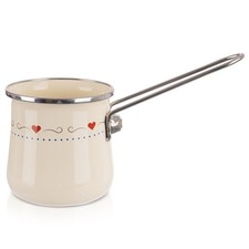 TONCA cremefarbene emaillierte