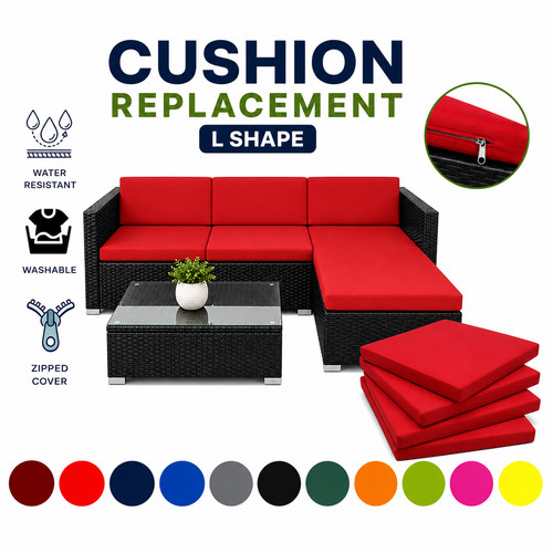 Kissen ersatz form rattan - kissen,