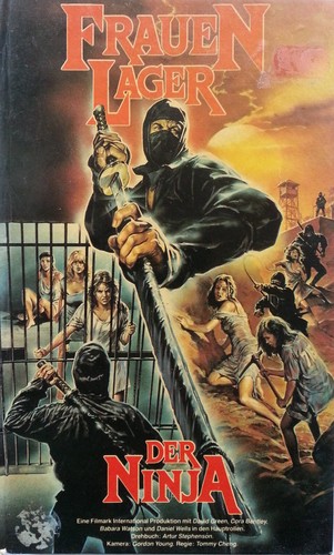 Vhs frauenlager der ninja - vhs,