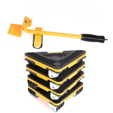 Möbel-Transportroller Set 5-teilig 300kg 4 Möbelroller 1 Lastenheber Möbelheber