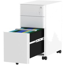 Rollcontainer, Abschließbar