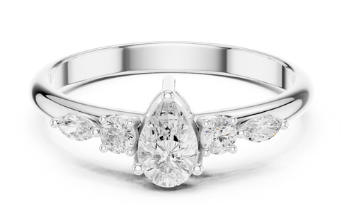 Eleganter premium damenring - eleganter, premium-damenring