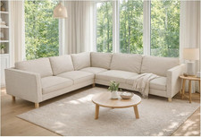 Polyester Karlstad Corner Sofa