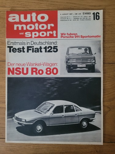 Auto motor sport - heft, 16