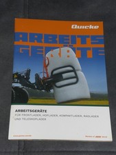 QUICKE Arbeitsgeräte für