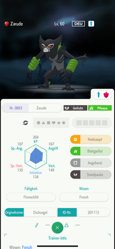 Pokemon zarude normal - zarude,