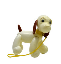 original DDR Plastik Hund