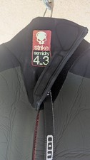 ION Strike Semidry Herren 4/3mm Neoprenanzug - Größe L
