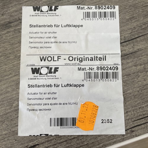 Wolf stellantrieb für - wolf,