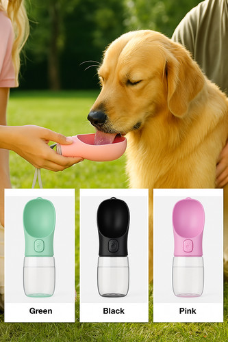 Tragbare hunde trinkflasche - hunde,