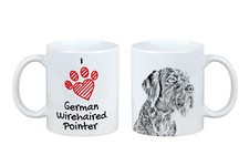 Deutsch Drahthaar Mug With Dog