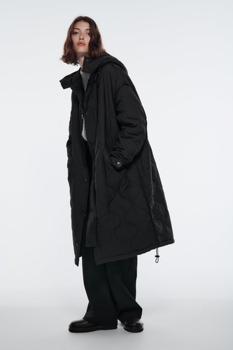 Zara quilted parka - zara,