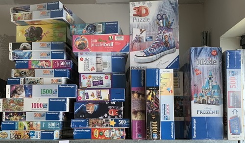 Ravensburger puzzle 100 500 - 100,