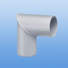 PVC-Bogen 87° DN50 Rohrbogen