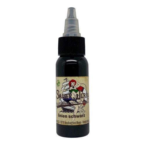 Sailor jerry tattoofarbe liner - sailor,
