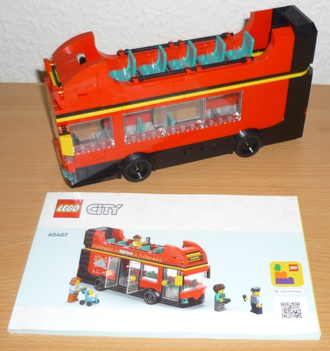 Lego city doppeldeckerbus aus - lego,