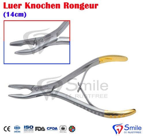 Hohlmeisselzange knochen luer - hohlmeisselzange,