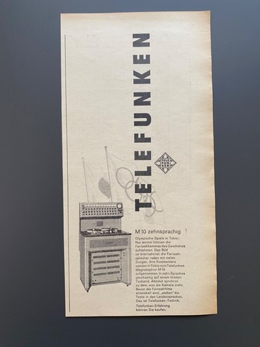 Telefunken magnetophon m10 - telefunken,