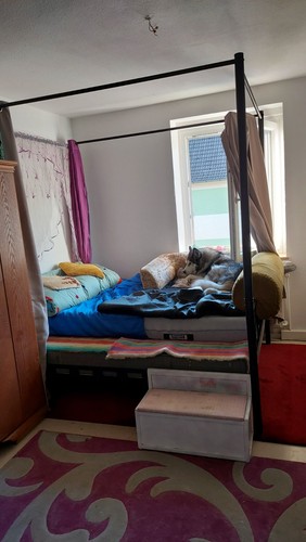 Metallbett himmelbett - metallbett,