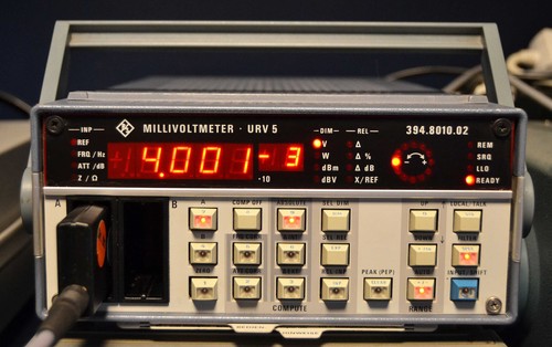 Rohde schwarz urv5 - rohde&schwarz,