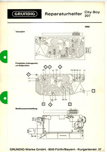 Grundig service manual für - service,