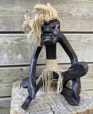 20cm Asmat Schutzgeist Holz