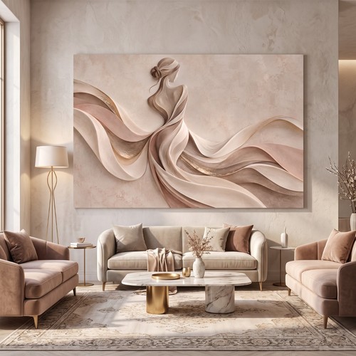 Wandbild elegante frau - elegante,