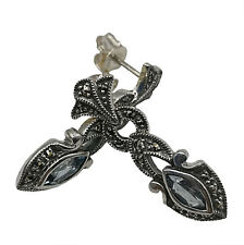 925 Silber Aquamarin