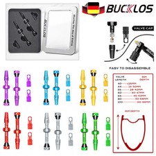 Tubeless Presta Ventil Stem 40/44/55/60mm Removable Core for Gravel/Rennrad/MTB​