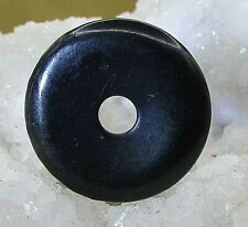 SCHUNGIT    Donut     Edelstein   Anhänger     30 mm 