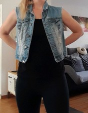 Jeans Weste Größe 36 Distroyed