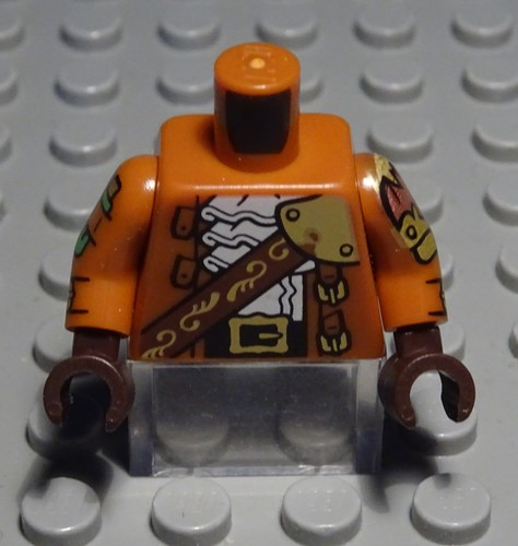 Lego figur zubehör - figur, oberteil