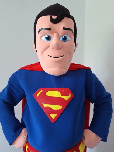 Superman maskottchen kostüm - superman, /