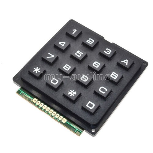 Keys 4x4 matrix - 4x4, array