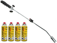 Unkrautbrenner Gasbrenner Unkrautvernichter Brenner Abflammgerät Ersatzflaschen