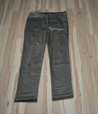 ♥NEU♥ Hochwertige Five Pocket Glanzjeans von BONITA in khaki , Gr.42 44