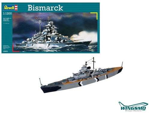 Revell schiffe bismarck 1200 - revell, 1:1200