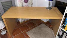 IKEA MALM Schreibtisch in Eiche, Ohne Ausziehplatte, Gebraucht