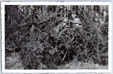 Getarntes Wehrmacht Mörser