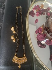 Bollywood Kette mit Ohrringe 