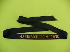 Mützenband MARINESCHULE MÜRWIK Bundesmarine Bundeswehr