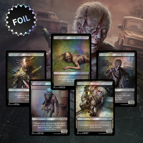 Full foil set walker tokens - full,
