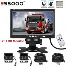 2x 10M Rückfahrkamera IP68