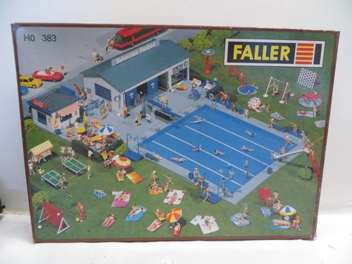 Faller 383 schwimmbad - h0, mit